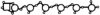 CORTECO 450408P Gasket, intake manifold